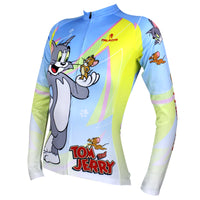 Ilpaladino Tom And Jerry Cats and Mouses Woman's Short/Long-sleeve Bike Shirt Cycling Jersey/Suit Bicycling Pro Cycle Clothing Racing Apparel Outdoor Sports Leisure Biking T-shirt Sportswear Cartoon World NO.099 -  Cycling Apparel, Cycling Accessories | BestForCycling.com 