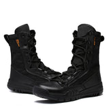 Mens Outdoor High Military Army Boots Leather Desert Tactics Waders Fatigues Breathable Wear-resistant NO.31006 -  Cycling Apparel, Cycling Accessories | BestForCycling.com 