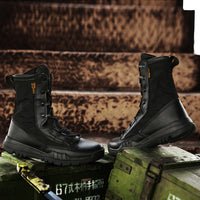 Mens Outdoor High Military Army Boots Leather Desert Tactics Waders Fatigues Breathable Wear-resistant NO.31006 -  Cycling Apparel, Cycling Accessories | BestForCycling.com 