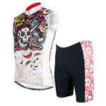 Skull Men's Cycling Sleeveless Summer Jersey NO. W088 -  Cycling Apparel, Cycling Accessories | BestForCycling.com 