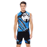 Wolverine Wolf Blue Men's Cycling Sleeveless Bike Jersey/Kit T-shirt Summer Spring Road Bike Wear Mountain Bike MTB Clothes Sports Apparel Top / Suit NO.811 -  Cycling Apparel, Cycling Accessories | BestForCycling.com 