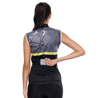 Dark Forest Yellow-strip Women's Cycling Sleeveless Bike Jersey T-shirt Summer Spring Road Bike Wear Mountain Bike MTB Clothes Sports Apparel Top Black Grey NO. 789 -  Cycling Apparel, Cycling Accessories | BestForCycling.com 