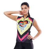 Heart Angel Cat Women's Cycling Sleeveless Bike Jersey/Kit T-shirt Summer Spring Road Bike Wear Mountain Bike MTB Clothes Sports Apparel Top / Suit/ Shorts NO.807 -  Cycling Apparel, Cycling Accessories | BestForCycling.com 