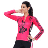 Black Flower Pink Red Women's Cycling Short-sleeve/Long-sleeve Bike Jersey/Kit T-shirt Summer Spring Road Bike Wear Mountain Bike MTB Clothes Sports Apparel Top / Suit NO. 794 -  Cycling Apparel, Cycling Accessories | BestForCycling.com 