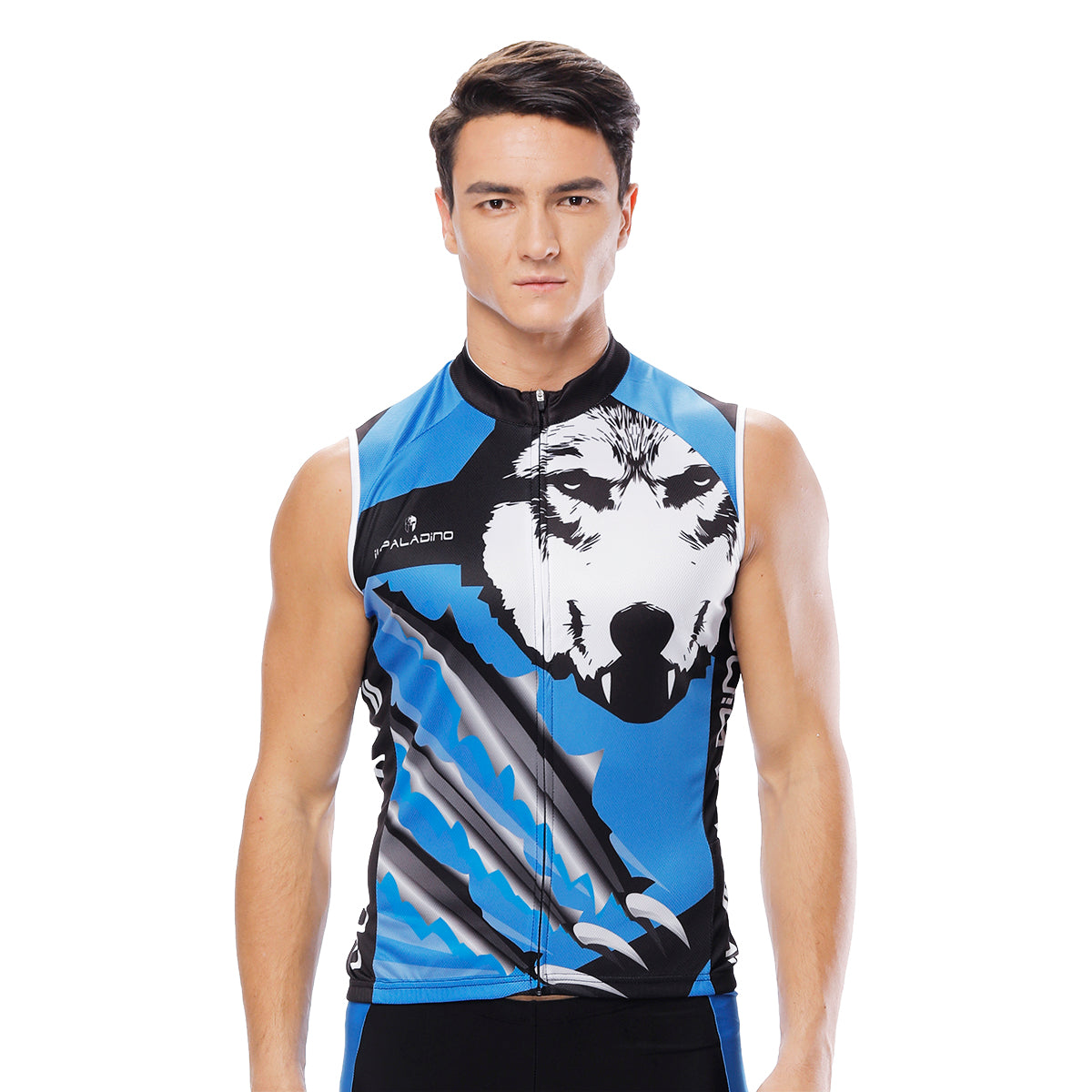 Wolverine Wolf Blue Men's Cycling Sleeveless Bike Jersey/Kit T-shirt Summer Spring Road Bike Wear Mountain Bike MTB Clothes Sports Apparel Top / Suit NO.811 -  Cycling Apparel, Cycling Accessories | BestForCycling.com 