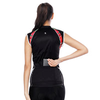 Black Cool Women's Cycling Sleeveless Bike Jersey T-shirt Summer Spring Road Bike Wear Mountain Bike MTB Clothes Sports Apparel Top NO. 790 -  Cycling Apparel, Cycling Accessories | BestForCycling.com 