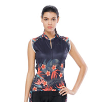 Elegance Tropical Plant Flower Women's Cycling Sleeveless Bike Jersey/Suit T-shirt Summer Spring Road Bike Wear Mountain Bike MTB Clothes Sports Apparel Top Kits NO. 791 -  Cycling Apparel, Cycling Accessories | BestForCycling.com 