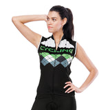 Green Mesh Splicing Women's Cycling Sleeveless Bike Jersey T-shirt Summer Spring Road Bike Wear Mountain Bike MTB Clothes Sports Apparel Top NO. 800 -  Cycling Apparel, Cycling Accessories | BestForCycling.com 