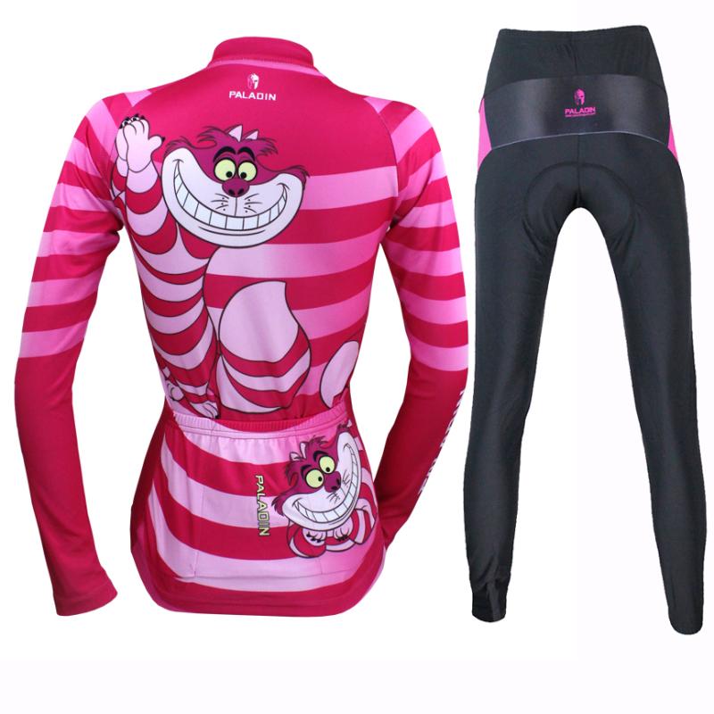 Ilpaladino Big Mouth Cat Grinning Women's Long/Short-sleeve Cycling Jersey/Suit Summer Spring Autumn Pro Cycle Clothing Racing Apparel Outdoor Sports Leisure Biking shirt Cartoon World Sport Kit No.100 -  Cycling Apparel, Cycling Accessories | BestForCycling.com 