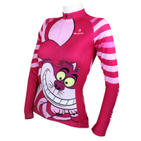 Big Mouth Cat Grinning Women's Long/Short-sleeve Cycling Jersey/Suit Kit No.100 -  Cycling Apparel, Cycling Accessories | BestForCycling.com 