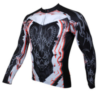 Cycling Jersey Wholesale and Customization Manufacture and Process of Cycling Jersey Breathable Bike Clothing Men's Long-sleeved Cycling Jersey Animal Pattern(velvet) NO.107 -  Cycling Apparel, Cycling Accessories | BestForCycling.com 