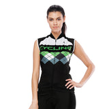 Green Mesh Splicing Women's Cycling Sleeveless Bike Jersey T-shirt Summer Spring Road Bike Wear Mountain Bike MTB Clothes Sports Apparel Top NO. 800 -  Cycling Apparel, Cycling Accessories | BestForCycling.com 