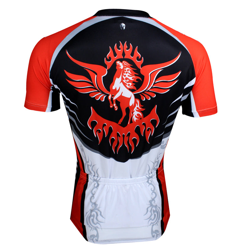 ILPALADINO Animal The Horse with the Flying Wing Man's Short-sleeve Cycling Jersey Team Kit Jacket Pro Cycle Clothing Racing Apparel T-shirt Summer Spring Suit Spring Autumn Clothes Sportswear NO.110 -  Cycling Apparel, Cycling Accessories | BestForCycling.com 