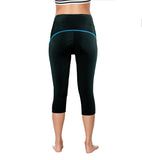 Women Premium 3D Padded Breathable ¾ Cycling Tights - Blue Line -  Cycling Apparel, Cycling Accessories | BestForCycling.com 