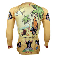 The Mole Family Father and Son Mole Comes To Town - Mens Short-sleeve Cycling Jersey  NO.113 -  Cycling Apparel, Cycling Accessories | BestForCycling.com 