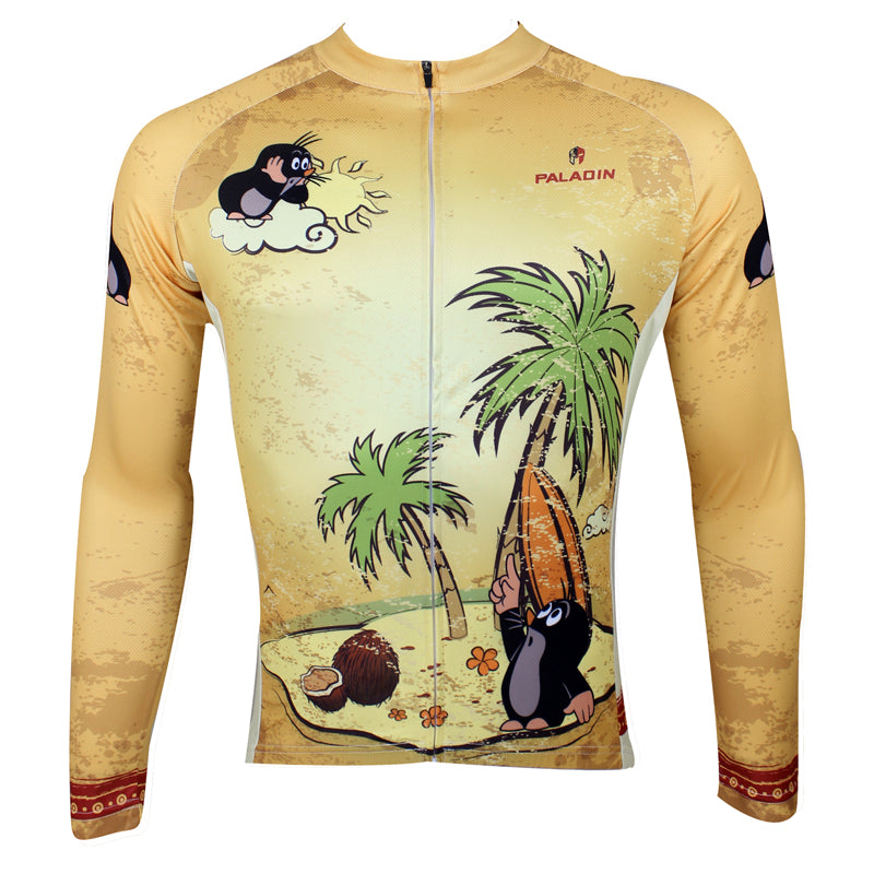 The Mole Family Father and Son Mole Comes To Town - Mens Short-sleeve Cycling Jersey Breathable Sports Bicycling Shirts Summer Quick Dry NO.113 -  Cycling Apparel, Cycling Accessories | BestForCycling.com 