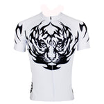 Ilpaladino Tiger White Men's Shirt Cycling Jersey Sportswear Bicycling Pro Cycle Clothing Racing Apparel Outdoor Sports Leisure Biking T-shirt Summer NO.117 -  Cycling Apparel, Cycling Accessories | BestForCycling.com 