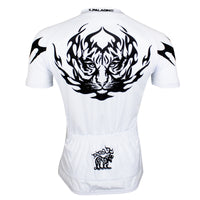 Tiger White Men's Shirt Cycling Jersey T-shirt Summer NO.117 -  Cycling Apparel, Cycling Accessories | BestForCycling.com 