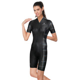 Women's Triathlon-Suit One-Piece Sleeveless Tri-Suit - Padded Quick-Drying Slimming for Running Swimming Cycling
