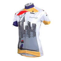 Ilpaladino City& Black Cat Women's Quick Dry Short-Sleeve Cycling Jersey Biking Shirts Breathable Summer Apparel Outdoor Sports Gear Wear NO.601 -  Cycling Apparel, Cycling Accessories | BestForCycling.com 