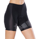 Broken Line Black Womans Cycling Spinning Padded Bike Shorts UPF 50+ NO. 795 -  Cycling Apparel, Cycling Accessories | BestForCycling.com 