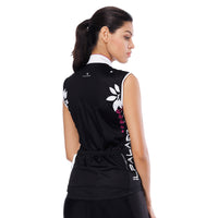 Leaves Purple Arrow Black Night Women's Cycling Sleeveless Bike Jersey T-shirt Summer Spring Road Bike Wear Mountain Bike MTB Clothes Sports Apparel Top NO. 809 -  Cycling Apparel, Cycling Accessories | BestForCycling.com 