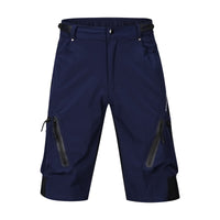 Mens Summer Quick Dry Breathable Outdoor Sports MTB Shorts Mountain Bike Biking Pants with Zip Pockets Black/ Sapphire Blue/ Khaki/ Grey/ Camel #1202 -  Cycling Apparel, Cycling Accessories | BestForCycling.com 