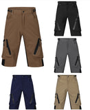 Mens Summer Quick Dry Breathable Outdoor Sports MTB Shorts Mountain Bike Biking Pants with Zip Pockets Black/ Sapphire Blue/ Khaki/ Grey/ Camel #1202 -  Cycling Apparel, Cycling Accessories | BestForCycling.com 