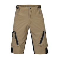 Mens Summer Quick Dry Breathable Outdoor Sports MTB Shorts Mountain Bike Biking Pants with Zip Pockets Black/ Sapphire Blue/ Khaki/ Grey/ Camel #1202 -  Cycling Apparel, Cycling Accessories | BestForCycling.com 