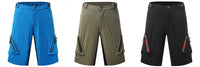 Mens Summer Quick Dry Breathable Outdoor Sports MTB Shorts Mountain Bike Biking Pants with Zip Pockets  black/blue/olive #1202B -  Cycling Apparel, Cycling Accessories | BestForCycling.com 