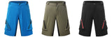 Mens Summer Quick Dry Breathable Outdoor Sports MTB Shorts Mountain Bike Biking Pants with Zip Pockets  black/blue/olive #1202B -  Cycling Apparel, Cycling Accessories | BestForCycling.com 