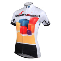 Ilpaladino Cube Women's Summer Short-Sleeve Cycling Jersey Biking Shirts Breathable Sports Clothes Bicycling Summer Spring Autumn Pro Cycle Clothing Racing Apparel Outdoor Sports Leisure Biking Shirts  NO.606 -  Cycling Apparel, Cycling Accessories | BestForCycling.com 