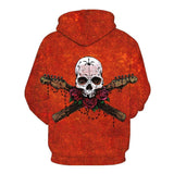 Skull Picking Rose Red Hoodies Sweatshirt Long Sleeve Hooded Pullover with Pockets Spring Autumn NO.1249 -  Cycling Apparel, Cycling Accessories | BestForCycling.com 