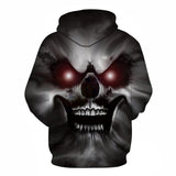 Red-pupils Skull Hoodies Sweatshirt Long Sleeve Hooded Pullover with Pockets Spring Autumn NO.1250 -  Cycling Apparel, Cycling Accessories | BestForCycling.com 