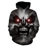 Red-pupils Skull Hoodies Sweatshirt Long Sleeve Hooded Pullover with Pockets Spring Autumn NO.1250 -  Cycling Apparel, Cycling Accessories | BestForCycling.com 