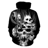 Mastermind Skull Hoodies Sweatshirt Long Sleeve Hooded Pullover with Pockets Spring Autumn NO.1251 -  Cycling Apparel, Cycling Accessories | BestForCycling.com 