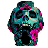 Pink Smoke Skull Hoodies Sweatshirt Long Sleeve Hooded Pullover with Pockets Spring Autumn NO.1266 -  Cycling Apparel, Cycling Accessories | BestForCycling.com 
