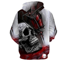 Skull Vampire Hoodies Sweatshirt Long Sleeve Hooded Pullover with Pockets Spring Autumn NO.1268 -  Cycling Apparel, Cycling Accessories | BestForCycling.com 