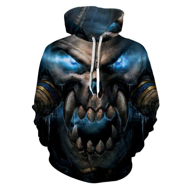Skull Black Hoodies Sweatshirt Long Sleeve Hooded Pullover with Pockets Spring Autumn NO.1274 -  Cycling Apparel, Cycling Accessories | BestForCycling.com 