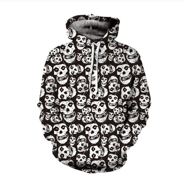 Skull Skeleton Heap Hoodies Sweatshirt Long Sleeve Hooded Pullover with Pockets Spring Autumn NO.1293 -  Cycling Apparel, Cycling Accessories | BestForCycling.com 