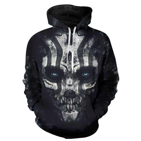 Mark Skull Hoodies Sweatshirt Long Sleeve Hooded Pullover with Pockets Spring Autumn NO.1295 -  Cycling Apparel, Cycling Accessories | BestForCycling.com 