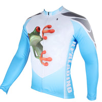ILPALADINO Men's  Long Sleeves Cycling Jersey Winter Exercise Bicycling Pro Cycle Clothing Racing Apparel Outdoor Sports Leisure Biking Shirts (Velvet) NO.156 -  Cycling Apparel, Cycling Accessories | BestForCycling.com 