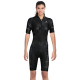 Women's Triathlon-Suit One-Piece Sleeveless Tri-Suit - Padded Quick-Drying Slimming for Running Swimming Cycling