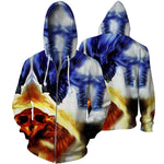 Warrior Skull Black Hoodies Sweatshirt Long Sleeve Hooded Pullover with Pockets Spring Autumn NO.1300 -  Cycling Apparel, Cycling Accessories | BestForCycling.com 