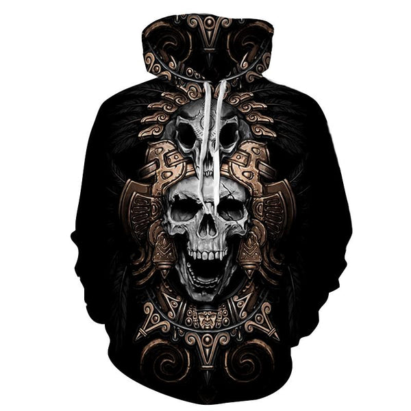 Mask Black Hoodies Sweatshirt Long Sleeve Hooded Pullover with Pockets Spring Autumn NO.1303 -  Cycling Apparel, Cycling Accessories | BestForCycling.com 