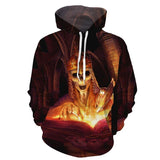 Wizard Skull Black Hoodies Sweatshirt Long Sleeve Hooded Pullover with Pockets Spring Autumn NO.1307 -  Cycling Apparel, Cycling Accessories | BestForCycling.com 