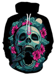 Torse Flower Black Hoodies Sweatshirt Long Sleeve Hooded Pullover with Pockets Spring Autumn NO.1314 -  Cycling Apparel, Cycling Accessories | BestForCycling.com 