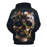 Animal World Black Hoodies Sweatshirt Long Sleeve Hooded Pullover with Pockets Spring Autumn NO.1333 -  Cycling Apparel, Cycling Accessories | BestForCycling.com 