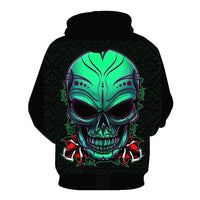 Insidious Skull Black Hoodies Sweatshirt Long Sleeve Hooded Pullover with Pockets Spring Autumn NO.1338 -  Cycling Apparel, Cycling Accessories | BestForCycling.com 