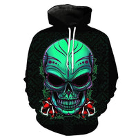 Insidious Skull Black Hoodies Sweatshirt Long Sleeve Hooded Pullover with Pockets Spring Autumn NO.1338 -  Cycling Apparel, Cycling Accessories | BestForCycling.com 